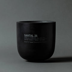 Le Labo Fragrances SANTAL 26 | large black concrete candle
