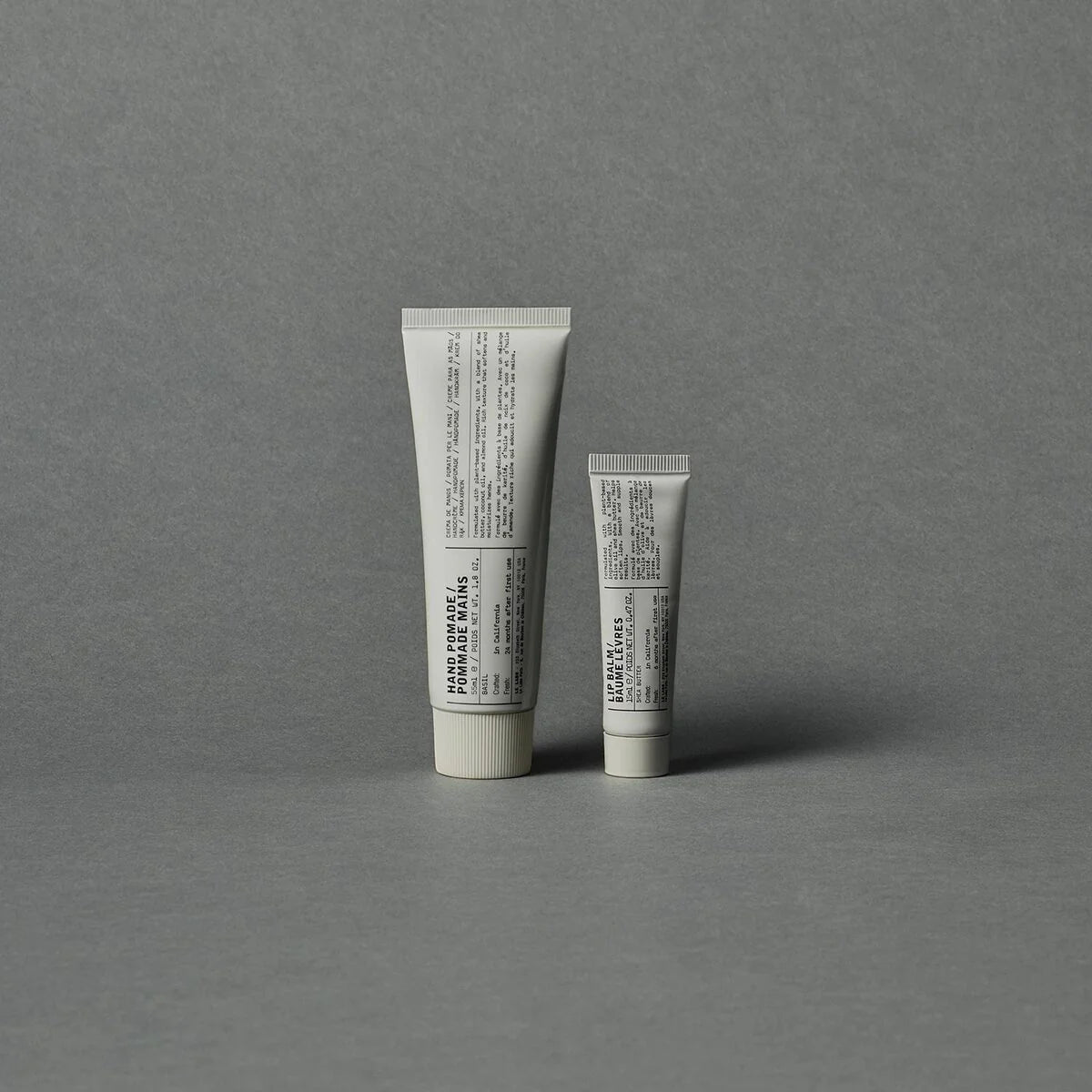 Le Labo Fragrances HAND POMADE & LIP SET | basil & unscented
